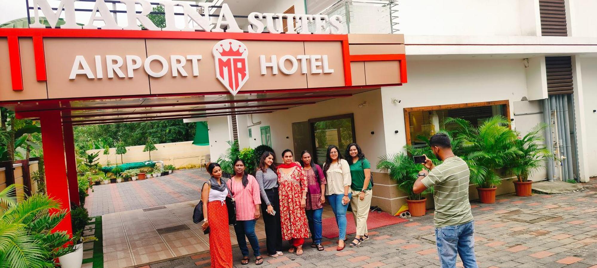 Marina Suites Airport Hotel Kochi المظهر الخارجي الصورة